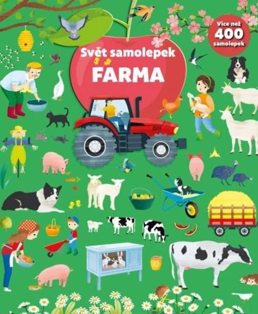 Svět samolepek Farma: Více než 400 samolepek