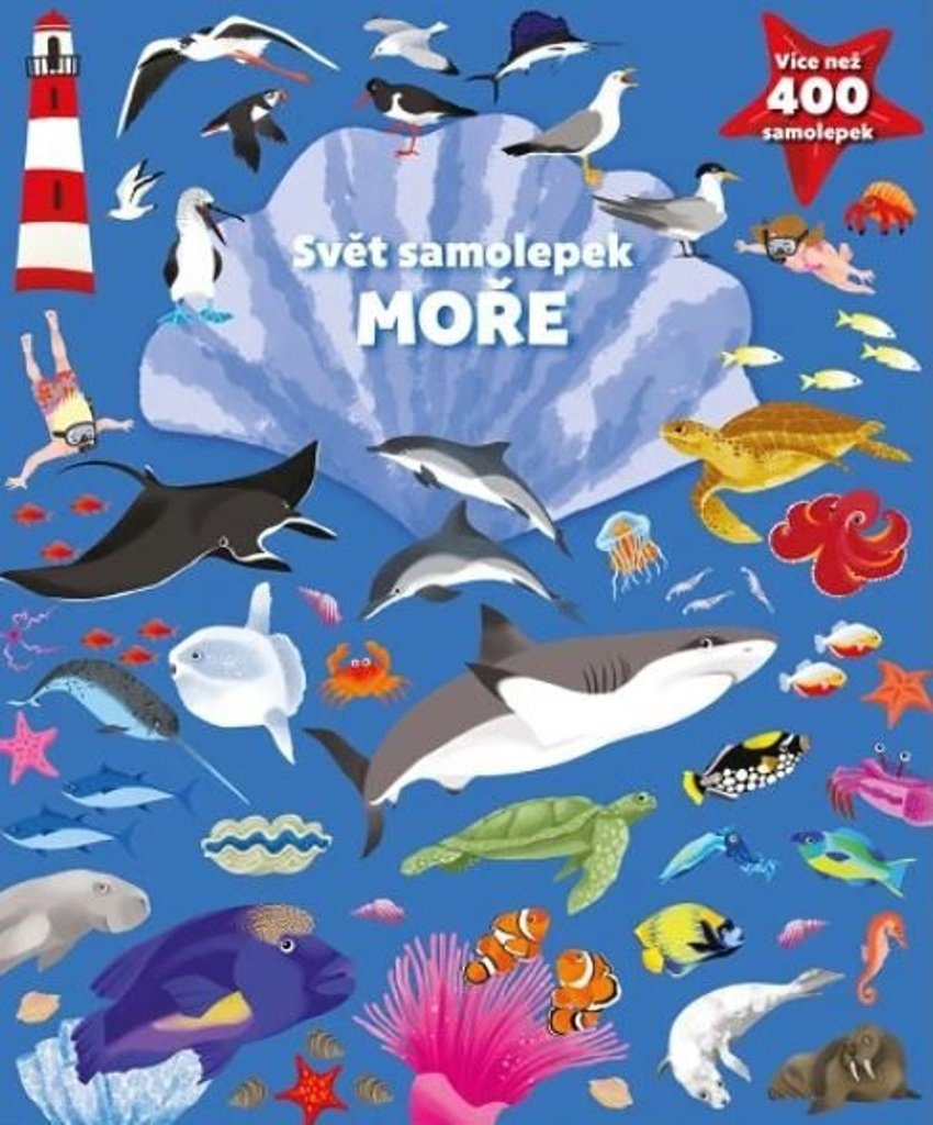 Svět samolepek Moře: Více než 400 samolepek