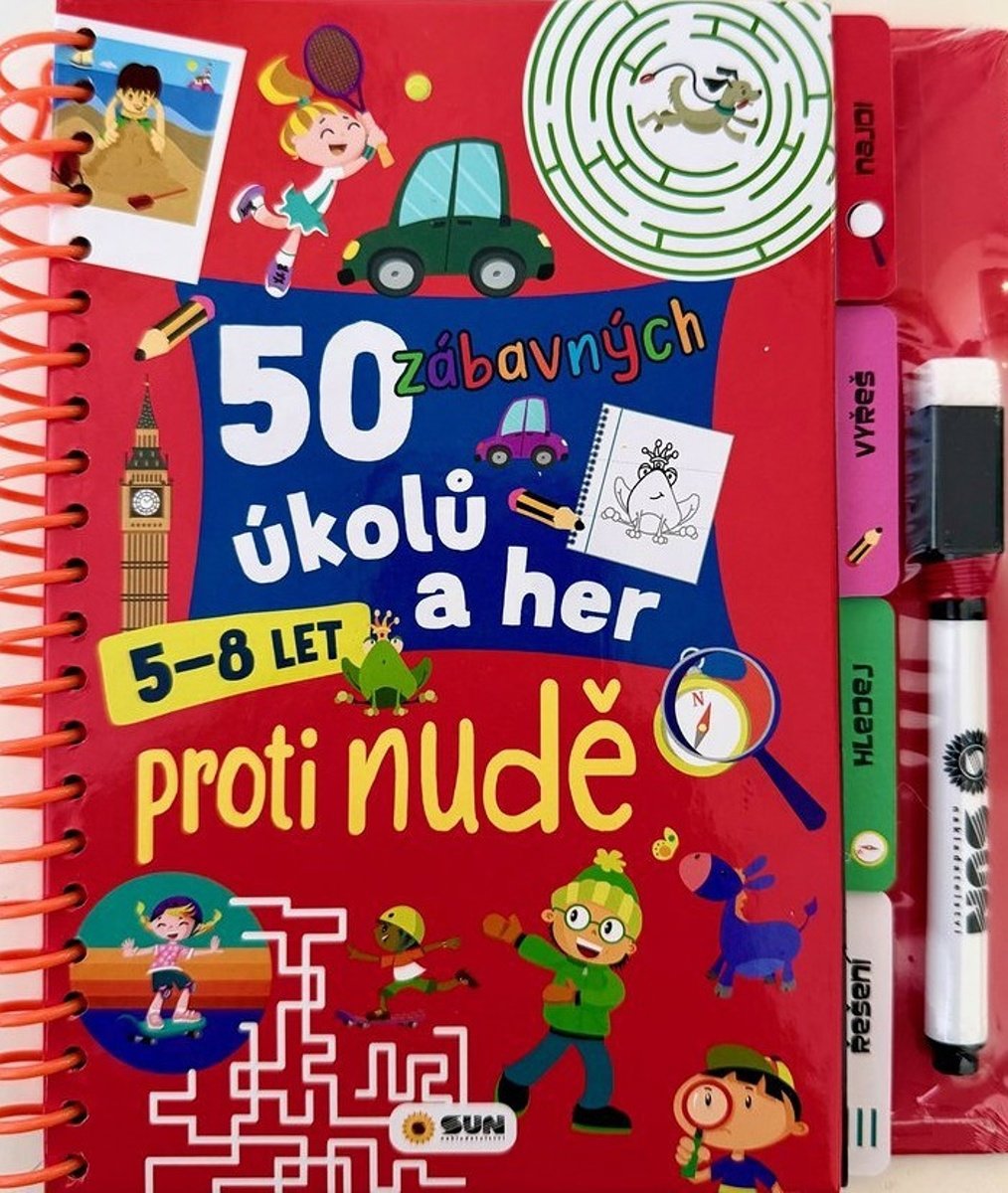 50 zábavných úkolů a her proti nudě: 5-8 let