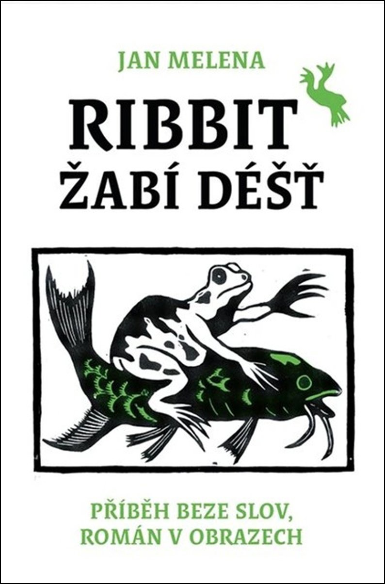Ribbit Žabí déšť: Příběh beze slov, román v obrazech