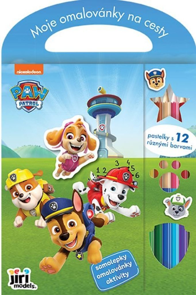 Moje omalovánky na cesty Tlapková patrola