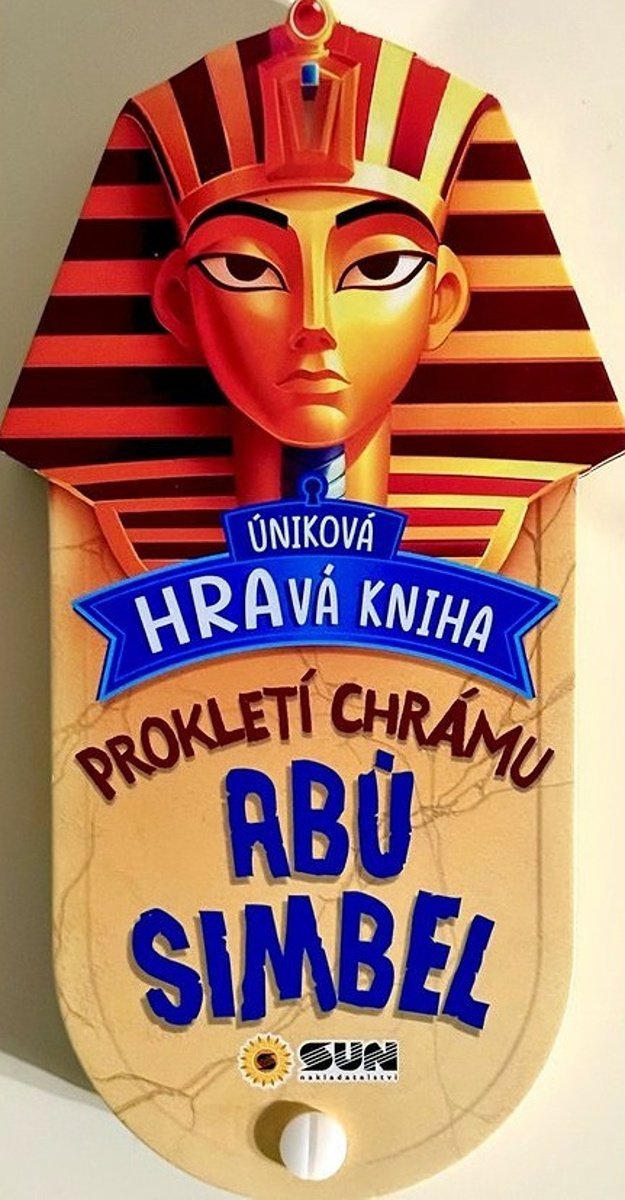 Prokletí chrámu ABÚ SIMBEL: Úniková HRAvá kniha