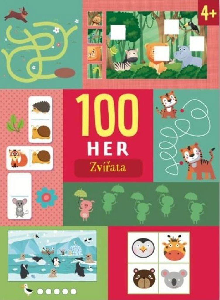 100 her Zvířata: 4+