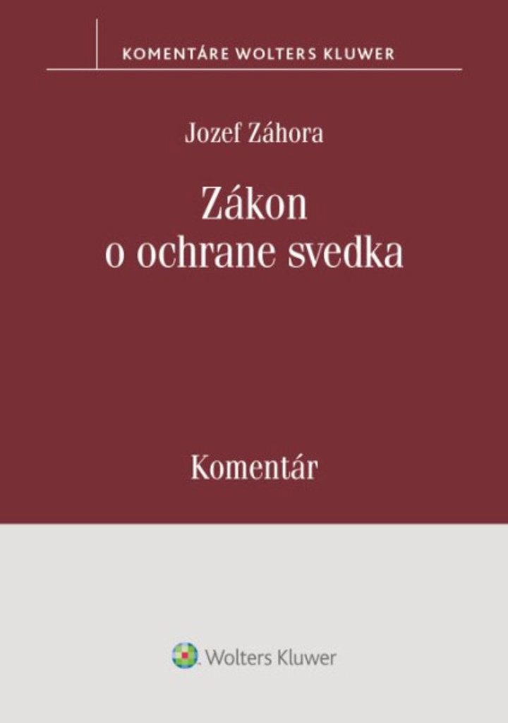 Zákon o ochrane svedka: Komentár