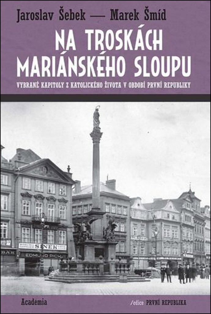 Na troskách mariánského sloupu: Vybrané kapitoly z katolického života v odobí první republiky