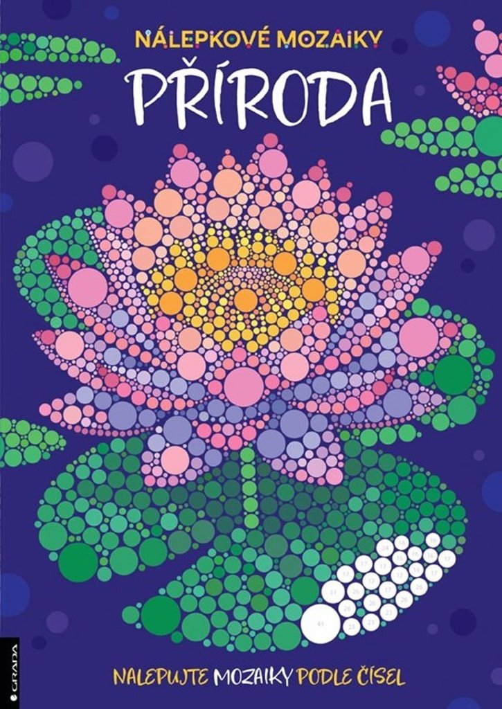 Nálepkové mozaiky Příroda: Nalepujte mozaiky podle čísel