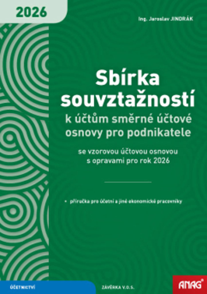 Sbírka souvztažností: k účtům směrné účtové osnovy pro podnikatele