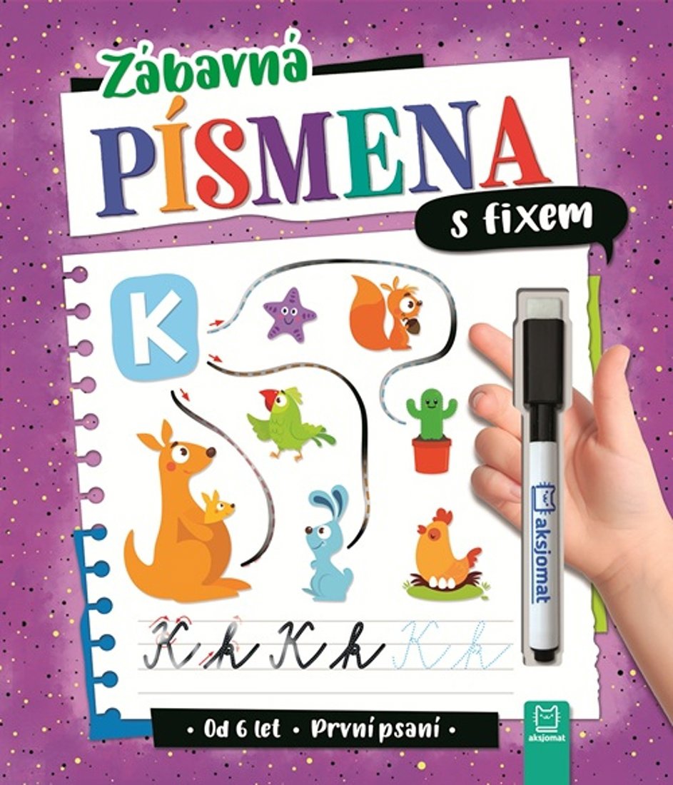 Zábavná písmena s fixem První psaní: od 6 let