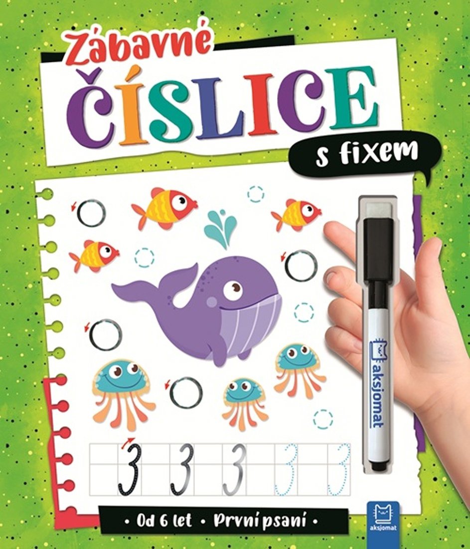Zábavné číslice s fixem První psaní: od 6 let