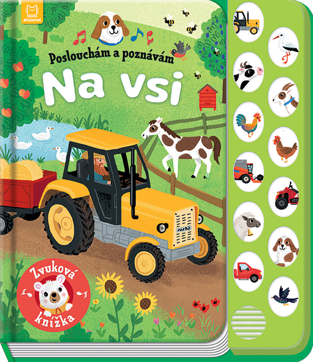 Poslouchám a poznávám Na vsi: Zvuková knížka