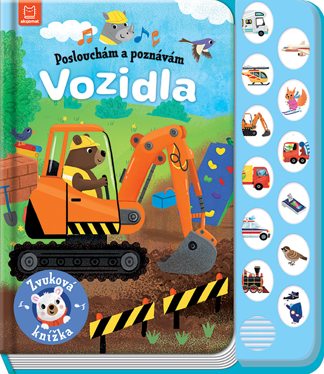 Poslouchám a poznávám Vozidla: Zvuková knížka