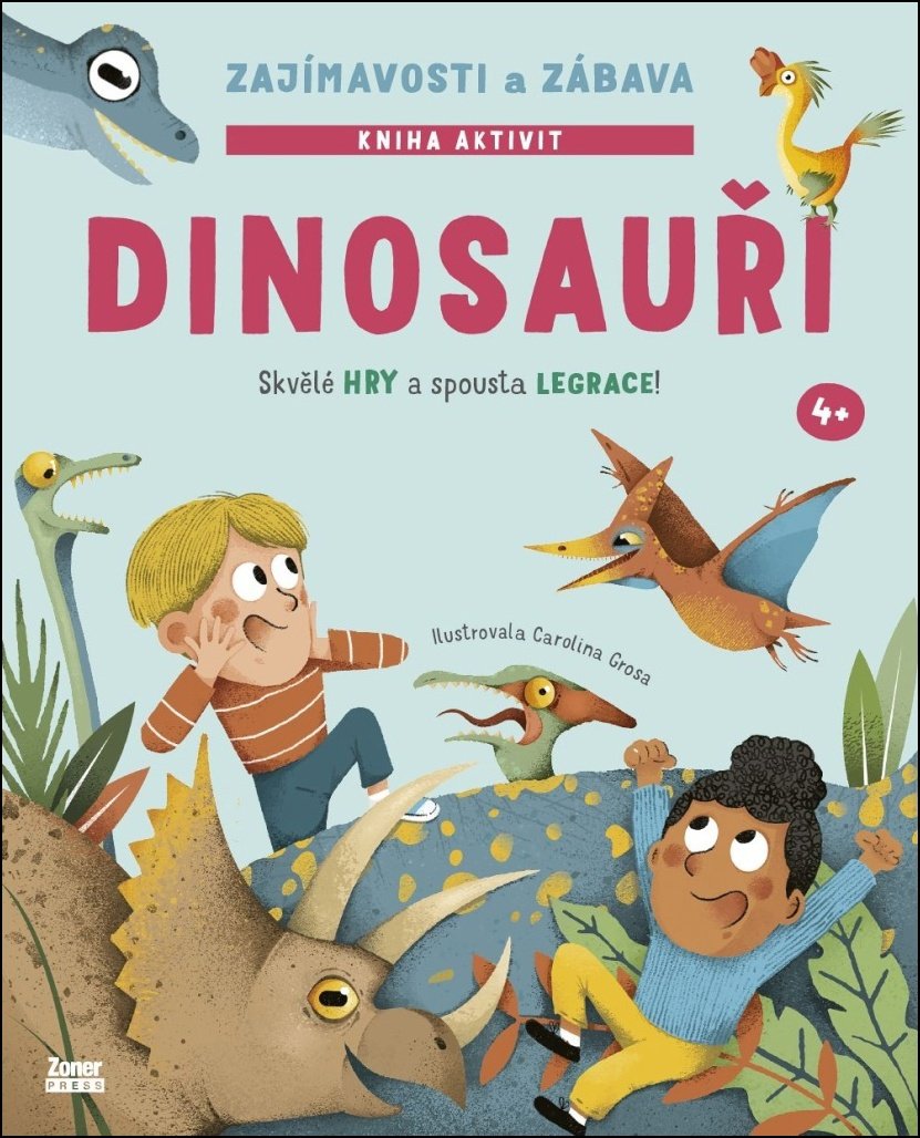 Dinosauři Zajímavosti a zábava: Skvělé hry a spousta legrace