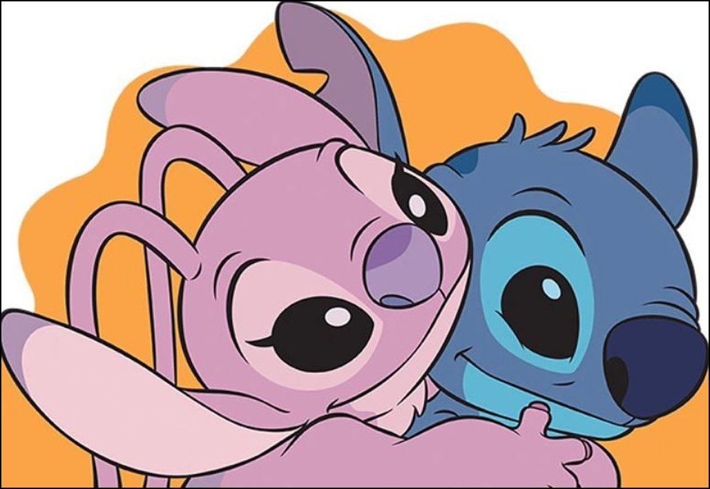 Moje omalovánky Lilo & Stitch