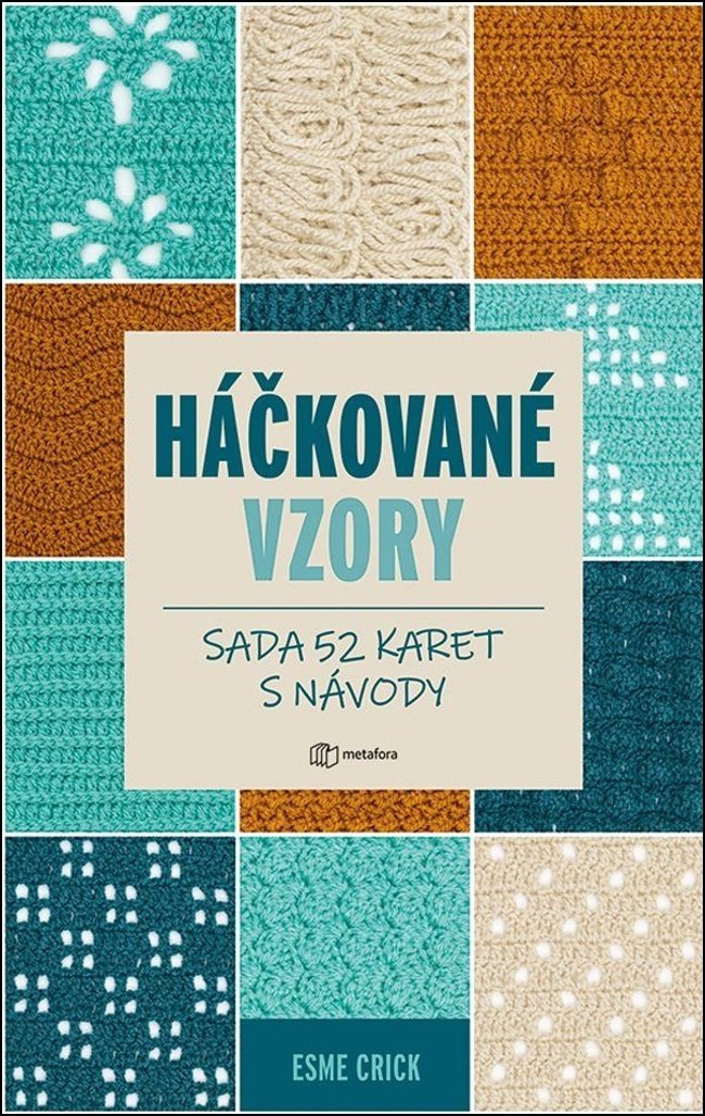 Háčkované vzory: Sada 52 karet s návody