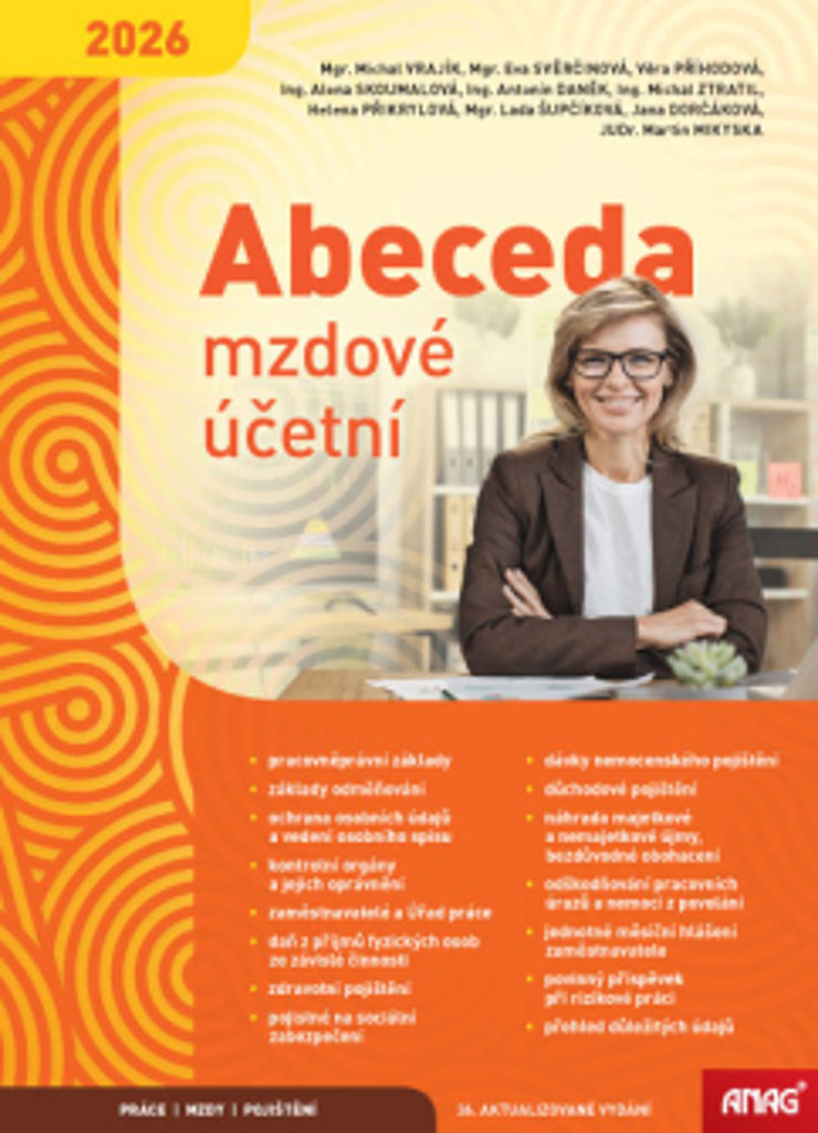 Abeceda mzdové účetní 2026