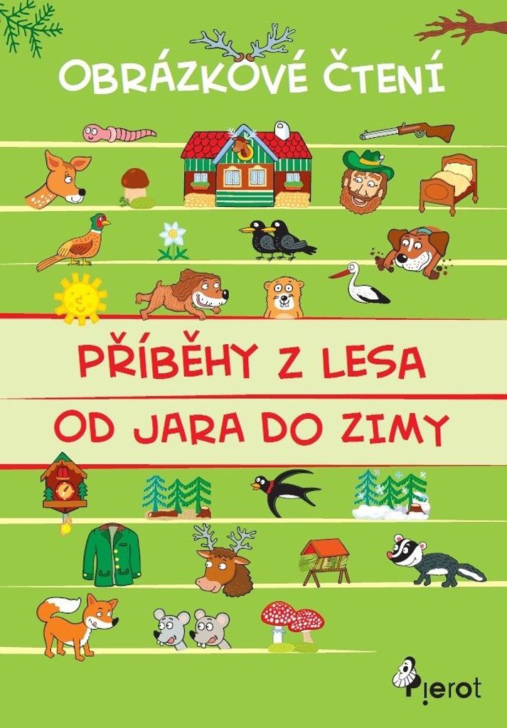 Příběhy z lesa od jara do zimy: obrázkové čtení