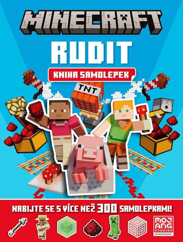 Minecraft Rudit: Kniha samolepek