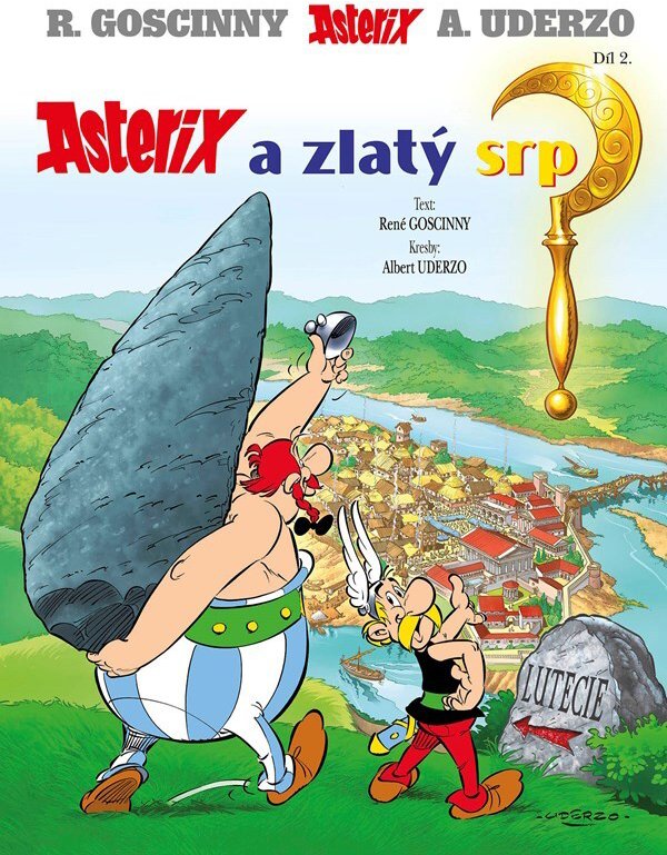 Asterix Asterix a zlatý srp