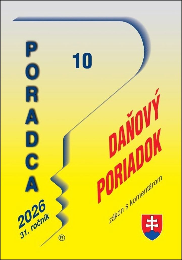 Poradca Daňový poriadok: Dane a daňová kontrola
