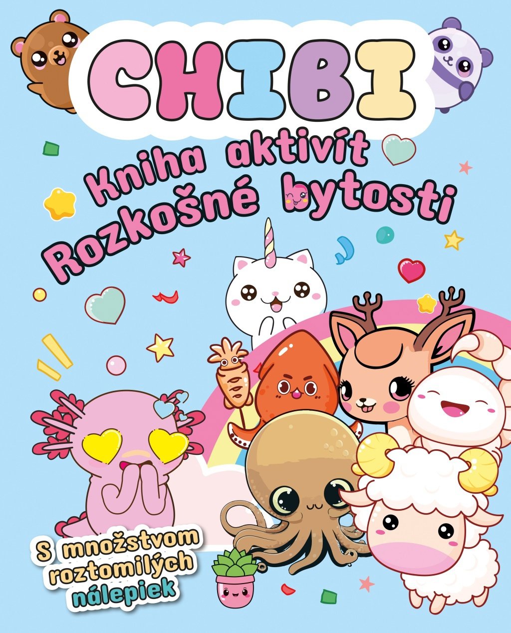 Chibi kniha aktivít Rozkošné bytosti