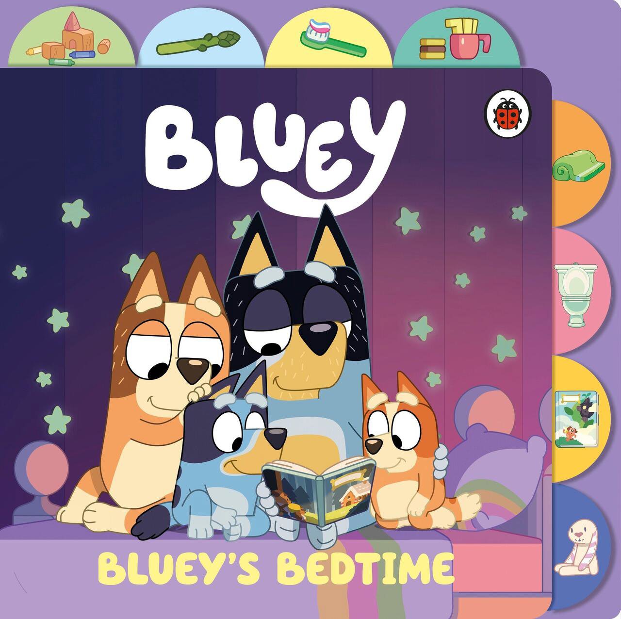Bluey: Bedtime: Tabbed Board Book