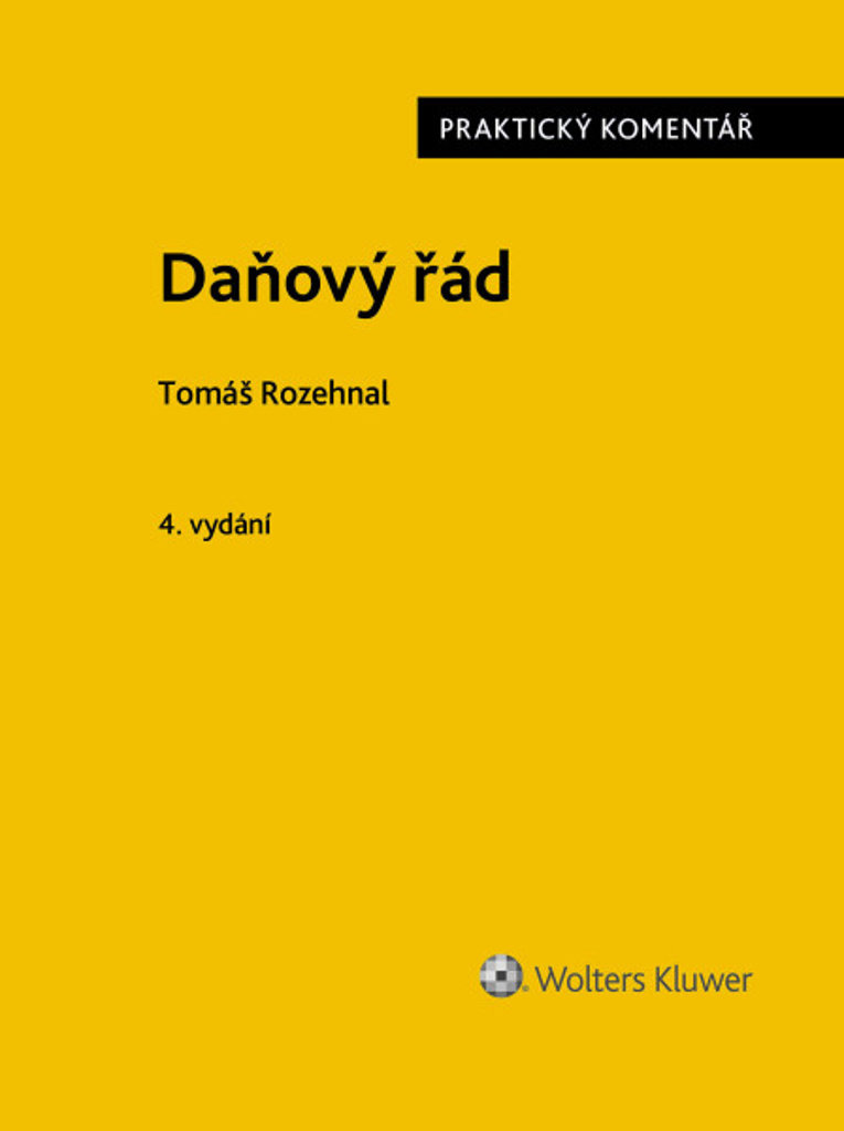 Daňový řád Praktický komentář