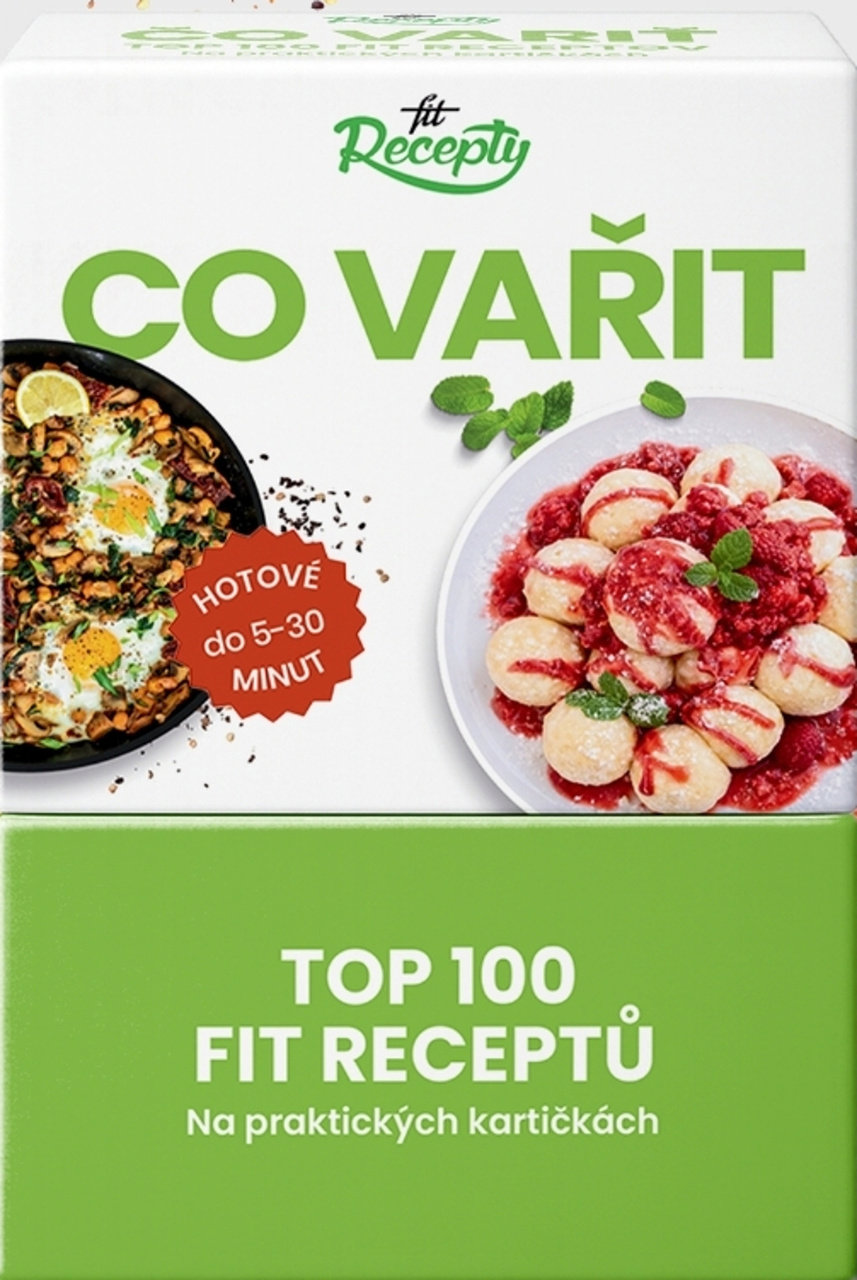 Fit recepty CO VAŘIT: TOP 100 fit receptů na kartičkách