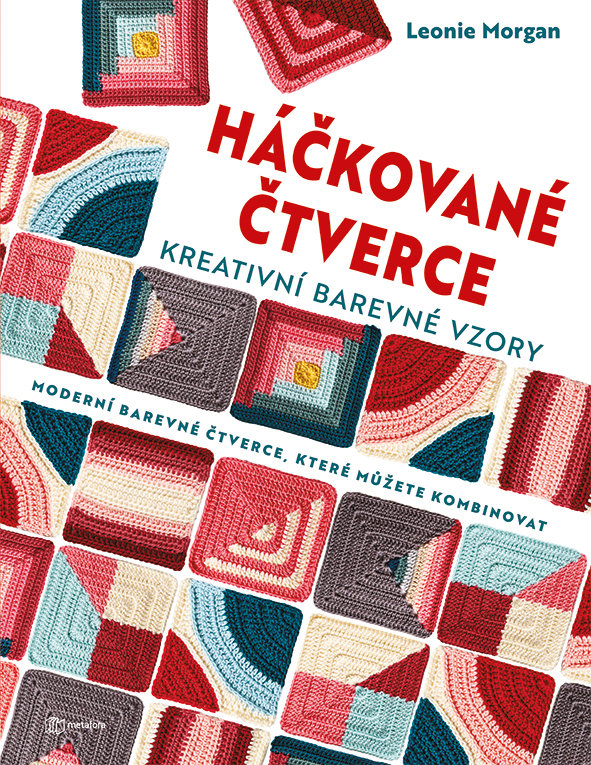 Háčkované čtverce: Kreativní barevné vzory