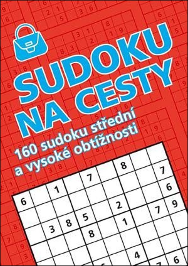 Sudoku na cesty: 160 sudoku střední a vysoké obtížnosti
