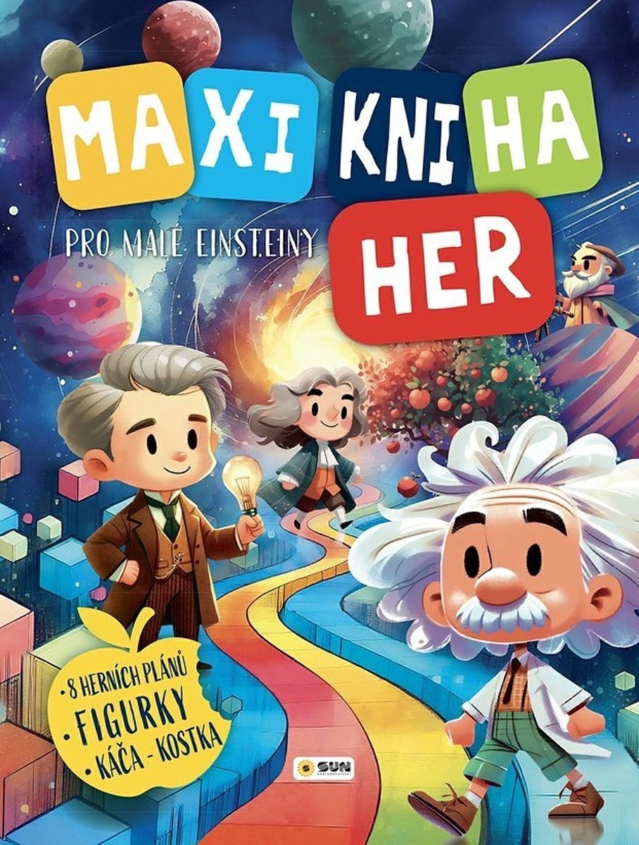 Maxi Kniha Her pro malé Einsteiny