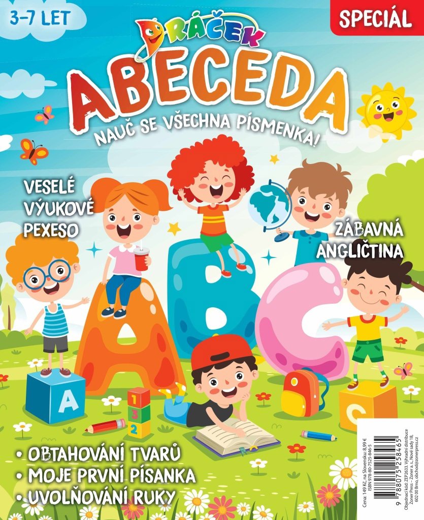 Dráček speciál Abeceda: Nauč se všechna písmenka!