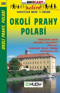 Okolí Prahy, Polabí turistická mapa 1:100 000: 208