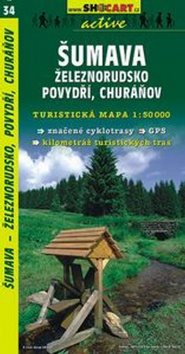 Šumava Železnorudsko Povydří Churáňov 1:50 000: 34