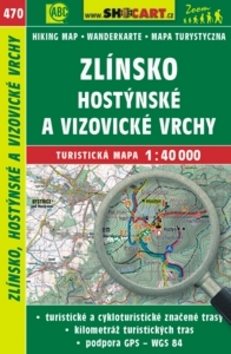 Zlínsko, Hostýnské a Vizovické vrchy 1:40 000: 470