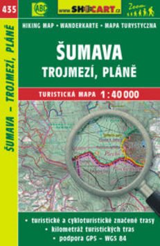Šumava, Trojmezí, Pláně1:40 000: 435