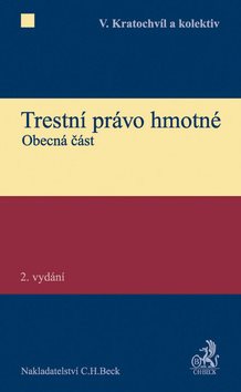 Trestní právo hmotné: Obecná část