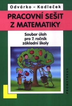 Obrázek pracovního sešitu z matematiky pro 7. ročník základní školy.