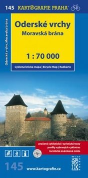 Oderské vrchy Moravská brána: cyklomapa 1:70 000