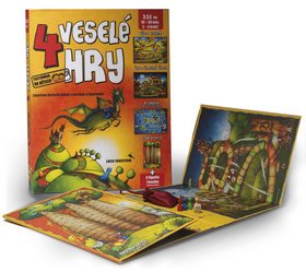 4 veselé hry: Leporelo s kostkou a figurkami