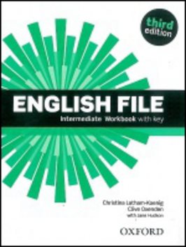 Obal učebnice English File Third Edition Intermediate Workbook s klíčem