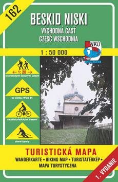 Beskid Niski Východná časť 1:50 000: 162 Turistická mapa