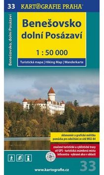 Benešovsko Dolní Posázaví 1:50 000