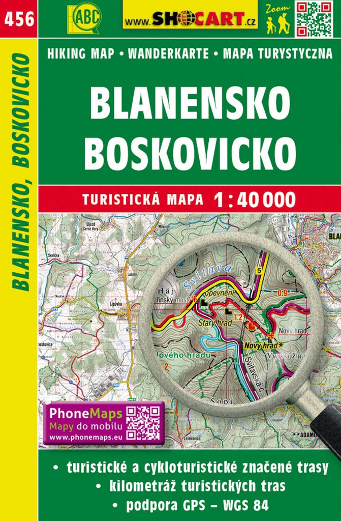 Blanensko, Boskovicko 1:40 000: SC 456