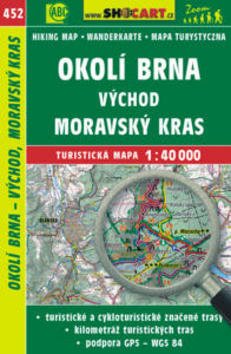 Okolí Brna - východ, Moravský kras: 1:40 000