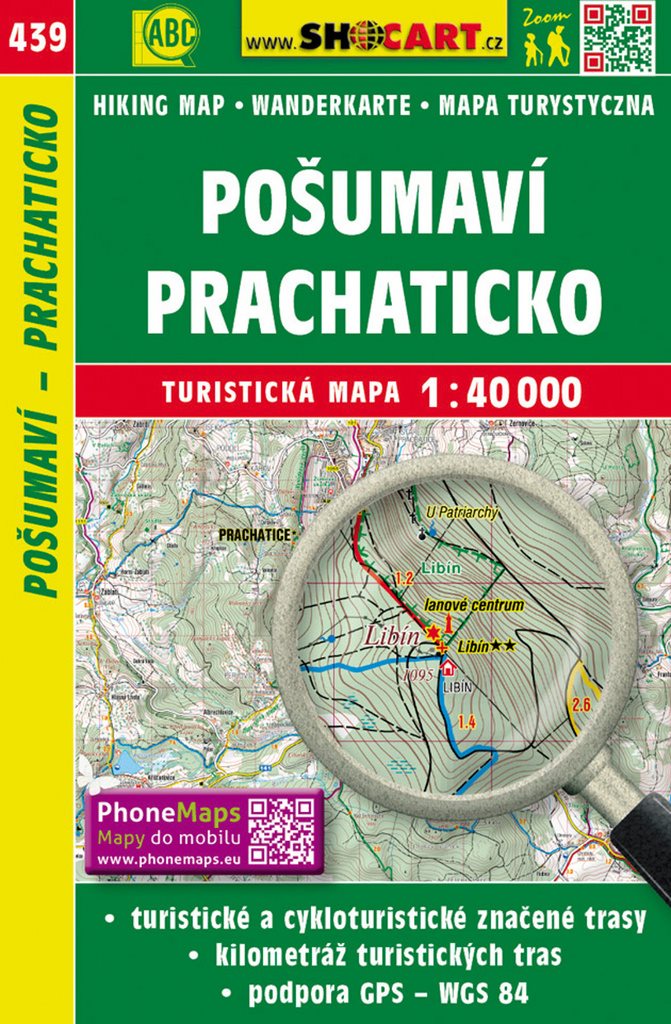 Pošumaví, Prachaticko 1:40 000: SC 439