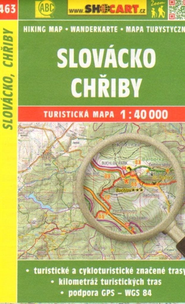 Slovácko, Chřiby 1:40 000: SC 463