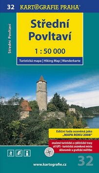 Střední Povltaví 1:50 000: turistická mapa