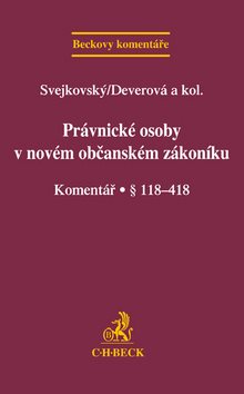 Právnické osoby v novém občanském zákoníku: Komentář