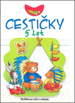 Cestičky 5 let: Vzdělávací sešit a nálepky