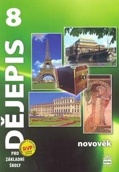 Obálka učebnice Dějepis 8 pro základní školy zaměřená na novověk.